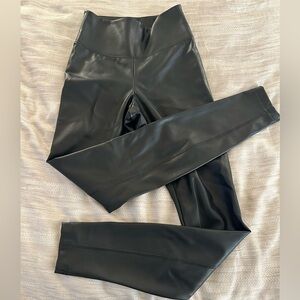 WHBM Runway Leggings Faux Leather